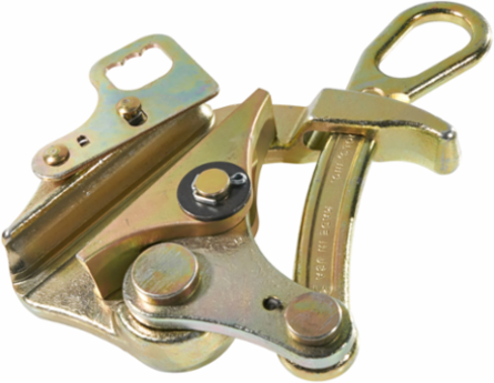 Parallel Jaw Grip 0.70 to 1.25 Inch Cable Diameter, Max Load 12,000 lb