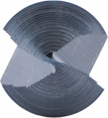 3-Step Drill Bit, 3/8 Inch Hex, 7/8 Inch to 1-3/8 Inch, Aluminum Titanium Coating