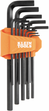 L-Style Long Hex Key Set, SAE, 12-Piece