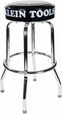 Swivel Counter Stool 14 Inch Vinyl Cushion 30 Inch Height Steel Legs
