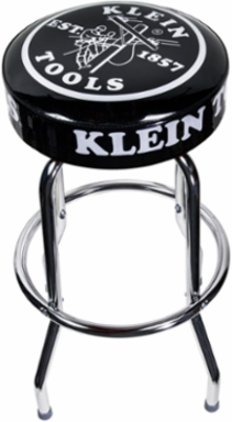 Swivel Counter Stool 14 Inch Vinyl Cushion 30 Inch Height Steel Legs