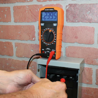 Digital Multimeter with 600V AC/DC Voltage, 10A DC Current, 2MΩ Resistance