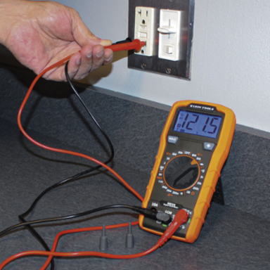 Digital Multimeter with 600V AC/DC Voltage, 10A DC Current, 2MΩ Resistance