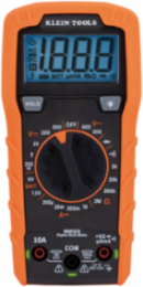 Digital Multimeter with 600V AC/DC Voltage, 10A DC Current, 2MΩ Resistance