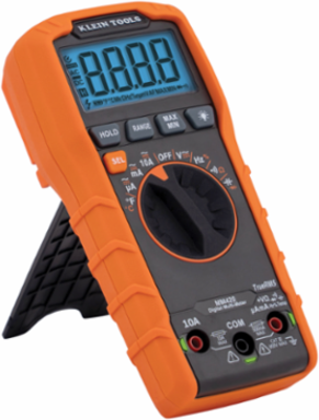 Digital Multimeter TRMS, 600V AC/DC, Temperature - 10A, 50MΩ, 4000 Count LCD