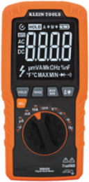 Slim Digital Multimeter TRMS 600V, 10A, -40 to 1832 F, 50 M