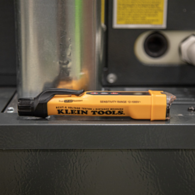 Non-Contact Voltage Tester with Laser Distance Meter, 12-1000V AC, 66-Foot Range