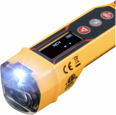 Non-Contact Voltage Tester with Laser Distance Meter, 12-1000V AC, 66-Foot Range