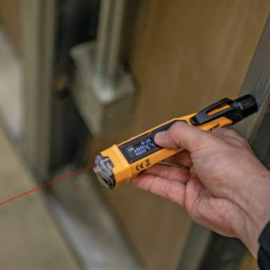 Non-Contact Voltage Tester with Laser Distance Meter, 12-1000V AC, 66-Foot Range