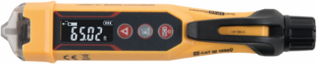 Non-Contact Voltage Tester with Laser Distance Meter, 12-1000V AC, 66-Foot Range