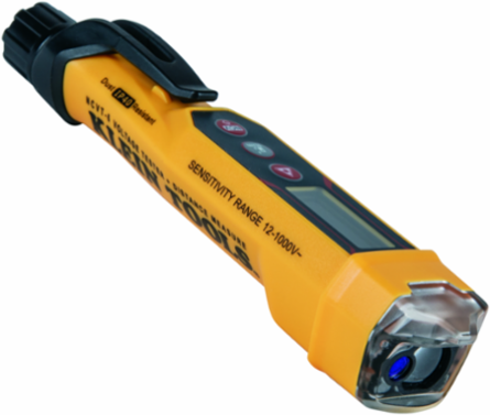 Non-Contact Voltage Tester with Laser Distance Meter, 12-1000V AC, 66-Foot Range