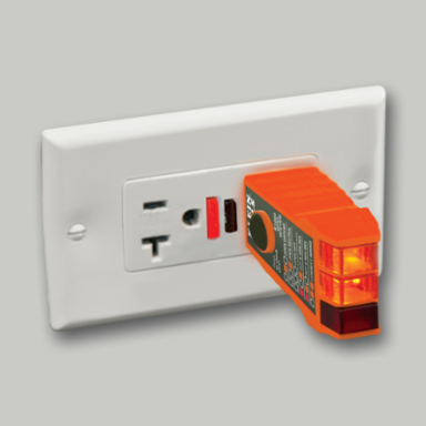 Non-Contact Voltage & GFCI Tester Kit, 50-1000V AC, 3.94 Inch Width