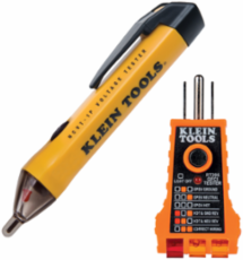 Non-Contact Voltage & GFCI Tester Kit, 50-1000V AC, 3.94 Inch Width