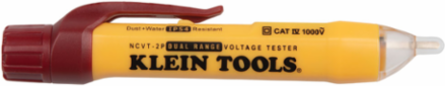 Dual Range Non-Contact Voltage Tester 12-1000V AC, IP54, 6.6 Foot Drop Protection
