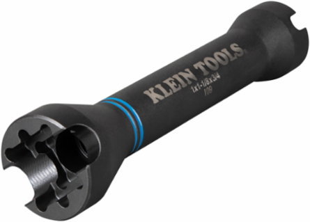 5-in-1 Impact Socket, 3/4-Inch, 1-Inch, 1-1/8-Inch, 6-Inch Long Shaft