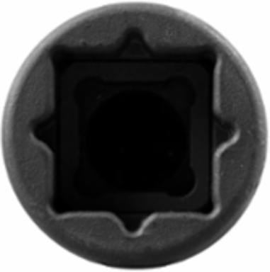 Single Ended Impact Socket with 3 Sizes: 3/4-Inch, 1-Inch, 1-1/8-Inch