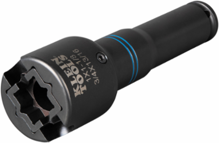 6-in-1 Square Impact Socket 3/4" to 1-1/8" Square, 2.26 lbs, Steel