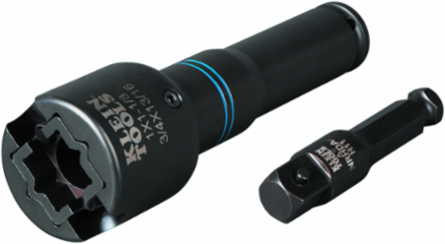 6-in-1 Square Impact Socket 3/4" to 1-1/8" Square, 2.26 lbs, Steel