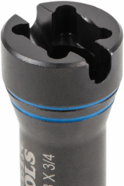 5-in-1 Mini Impact Socket 3/4 Inch, 1 Inch, 1-1/8 Inch Socket Sizes, 7/16 Inch Hex