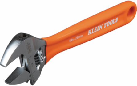 10 Inch Extra-Capacity Adjustable Wrench with 1.48 Inch Jaw Capacity