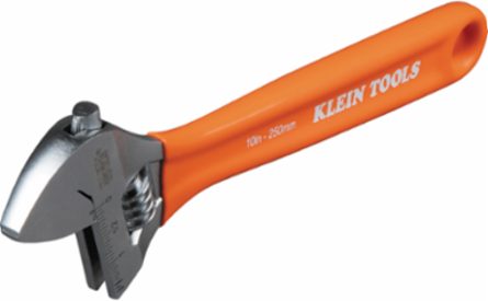 10 Inch Extra-Capacity Adjustable Wrench with 1.48 Inch Jaw Capacity