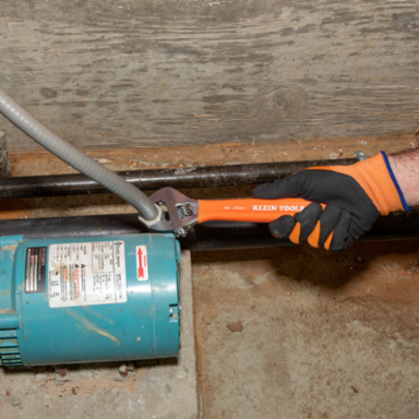 10 Inch Extra-Capacity Adjustable Wrench with 1.48 Inch Jaw Capacity