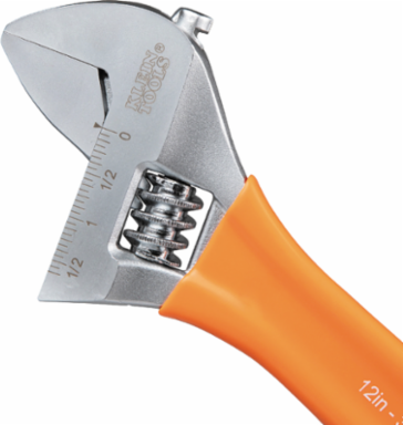 Extra-Capacity Adjustable Wrench, 12-Inch