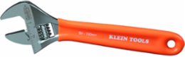 6 Inch Extra-Capacity Adjustable Wrench, 1.06 Inch Jaw Capacity, Forged Steel