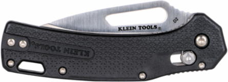 Resurgence Pocket Knife, 3 Inch D2 Steel Drop Point Blade, Black Handle