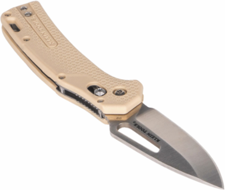 Resurgence Pocket Knife, 3 Inch Drop Point Blade, Sand Handle, Lightweight 0.176 lbs