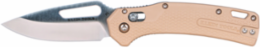 Resurgence Pocket Knife, 3 Inch Drop Point Blade, Sand Handle, Lightweight 0.176 lbs