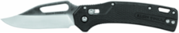 Resurgence Clip Point Pocket Knife, D2 Steel Blade, 3 Inch Blade Length, Black Handle