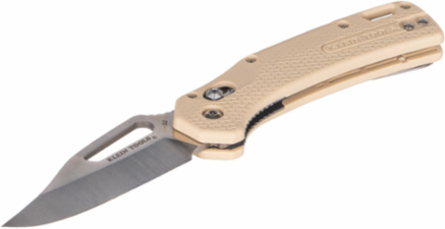 Resurgence Pocket Knife, 3 Inch Clip Point Blade, Sand Handle, 0.1710 lbs