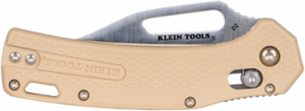 Resurgence Pocket Knife, 3 Inch Clip Point Blade, Sand Handle, 0.1710 lbs