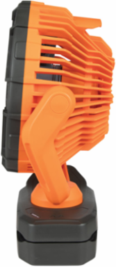 Rechargeable Clamping Fan, 13 Inch with 12 Hour Runtime, Magnetic Base, 2 Speeds