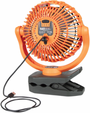 Rechargeable Clamping Fan, 13 Inch with 12 Hour Runtime, Magnetic Base, 2 Speeds