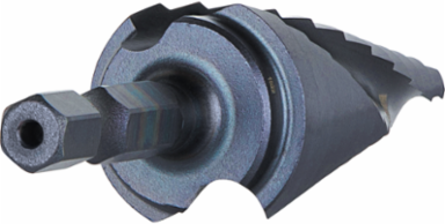 Premium Quick Release Step Bit Set, 3 Piece, Sizes 1/2-Inch to 7/8-Inch