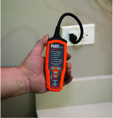 AFCI/GFCI Outlet Tester, 7.4 Inch Length, CATIII 135V Safety Rating