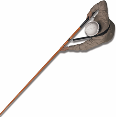 WireSpanner Plus™ Telescopic Pole, 18-Foot Extension, Lightweight Resin