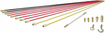 Deluxe Fish Rod Set 33-Foot with 10 Rods and 8 Attachments