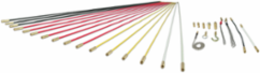 Mega Fish Rod Kit, 52-1/2 Foot, 34-Piece, 13 Rods, 3 Swivel Rods