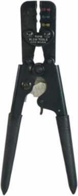 Full Cycle Ratcheting Crimper for Insulated Terminals, 22-10 AWG, 9 Inch Length