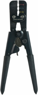 Full Cycle Ratcheting Crimper for Insulated Terminals, 22-10 AWG, 9 Inch Length