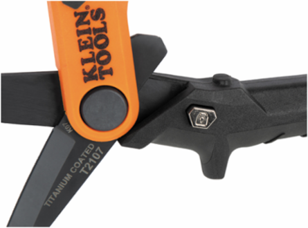Compact Titanium-Coated Utility Shears, 7-Inch