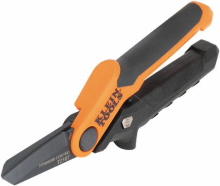 Compact Titanium-Coated Utility Shears, 7-Inch
