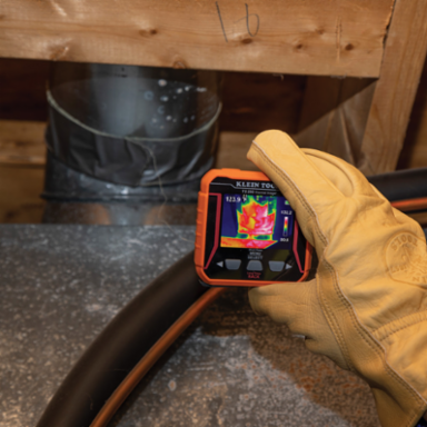Rechargeable Thermal Imaging Camera, 10,800 Pixels, -4° to 752°F Temperature Range