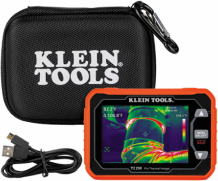 Rechargeable Pro Thermal Imager, 49,152 Pixels, -4° to 752°F Temp Range, Wi-Fi Enabled