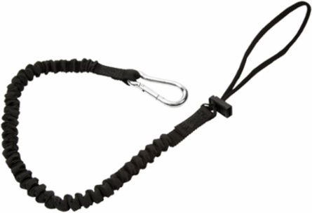 Tool Tether, 10 lb Load Capacity, 32 Inch Relaxed Length, Carabiner Hook
