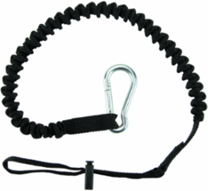 Tool Tether, 10 lb Load Capacity, 32 Inch Relaxed Length, Carabiner Hook