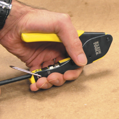Coax Cable Installation & Test Kit with Coax Stripper, Crimper & Tester